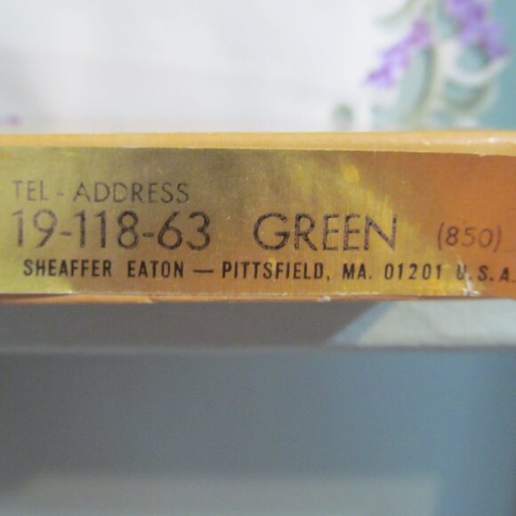 Vtg 70s AT-A-GLANCE Telephone & Address Book Squirrel New w Gift Box Jacobson's - Picture 9 of 16